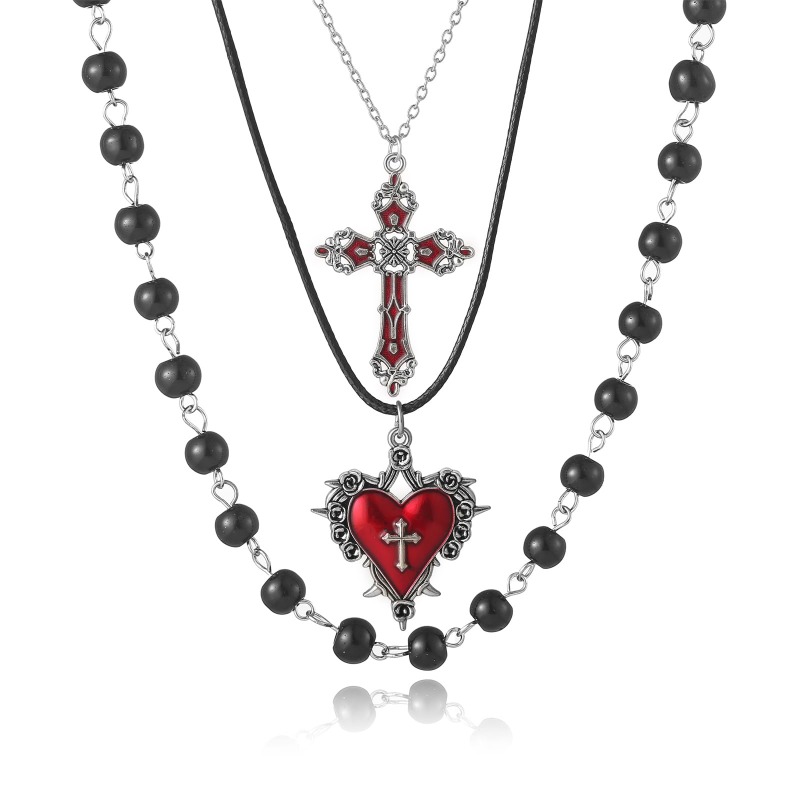 Jewelry Making Kits For Girls - Y2K Punk Gothic Multi Layer Necklace
