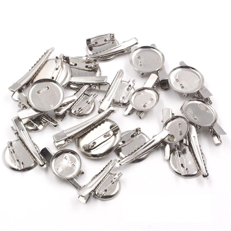 Jewelry Making Event - 20pcs 19 23 30mm Round Brooch