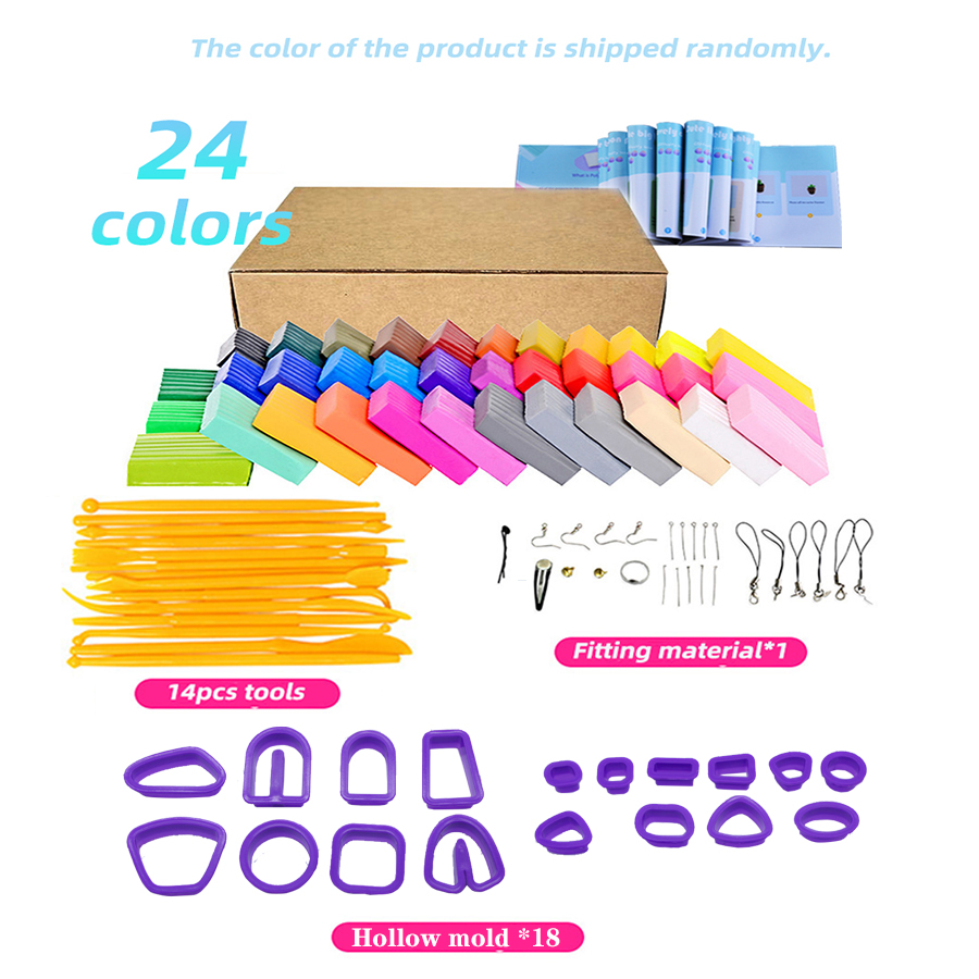 Jewelry Making Kits For Girls - Polymer Clay Earring Making Kit with,