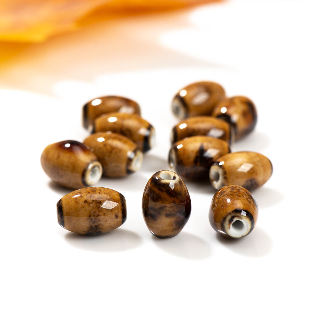 Jewelry Making Amazon - 5pcs 20mm Bucket Ceramic Beads Jewelry