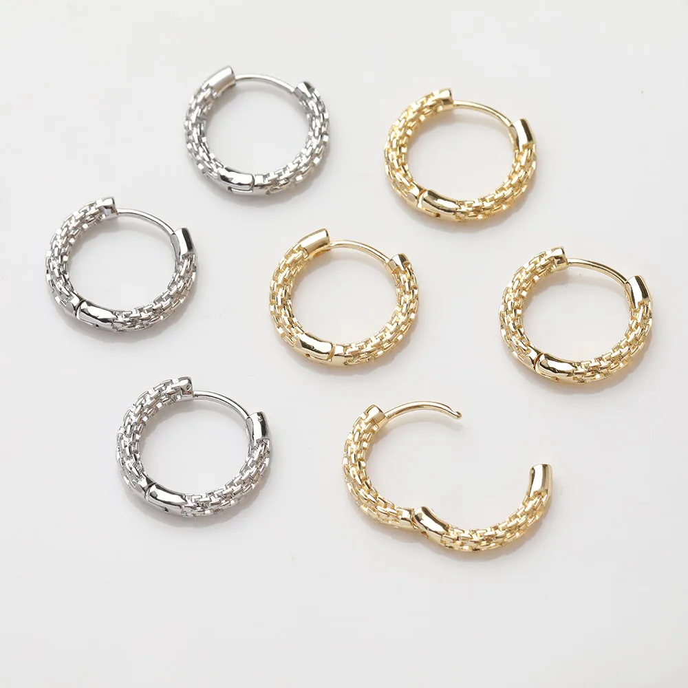 Jewelry Making Knots - 4PCS Dainty Ear Hook Earrings Hoop