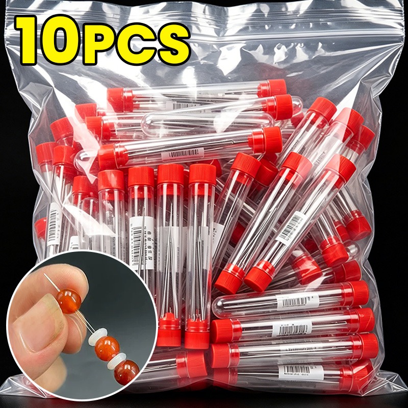 Jewelry Making Workshops - 1/10pcs Open Beading DIY Bead Needle