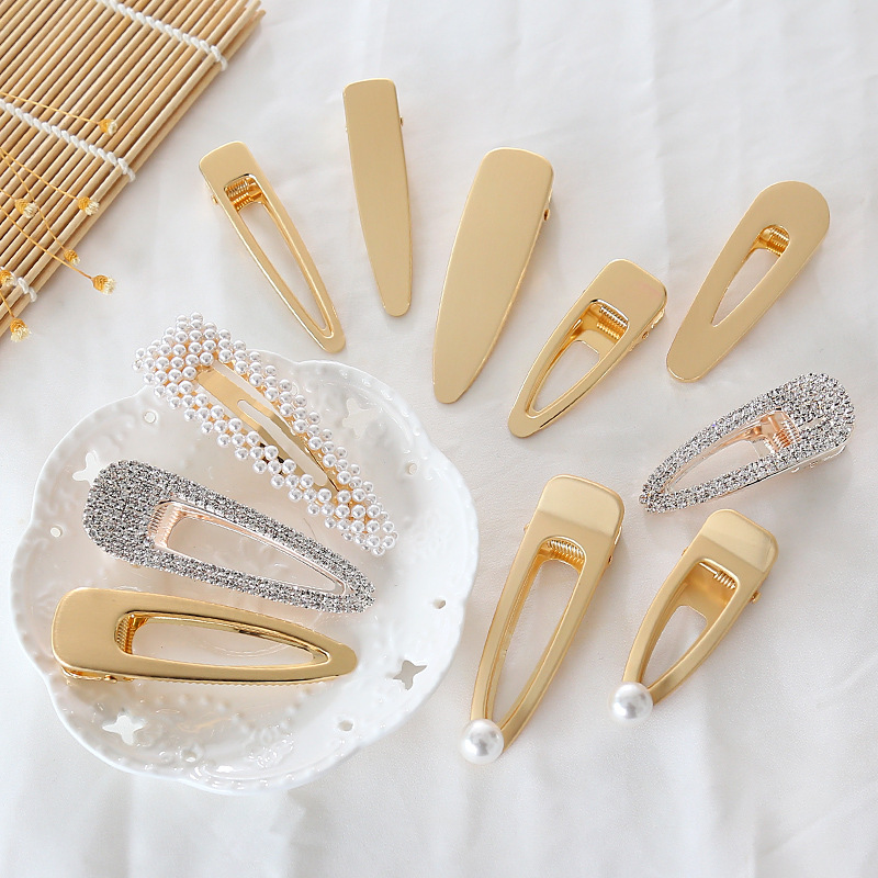 Jewelry Making Kits For Girls - 10Pcs Metal Gold Hairpins Base Fashion