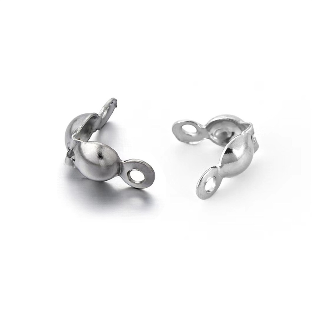 100pcs 304 Stainless Steel Bea - Jewelry Making Knots 评论和价格