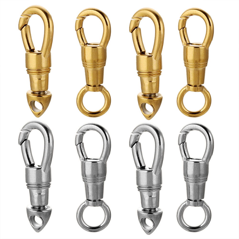 2pcs/lot Stainless Steel Bag K - Toggle Clasp Gold 评论和价格