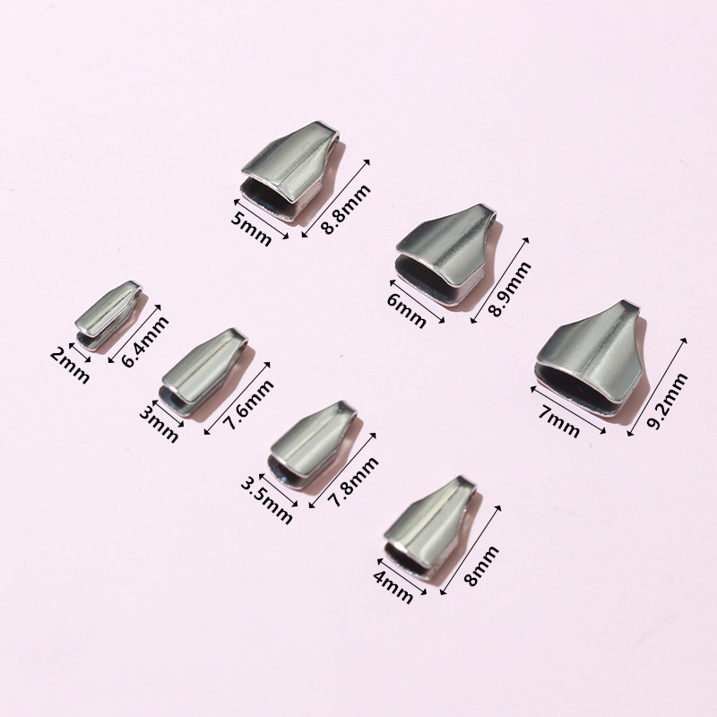 100pcs Stainless Steel 2-7mm F - Jewelry Making Findings 评论和价格