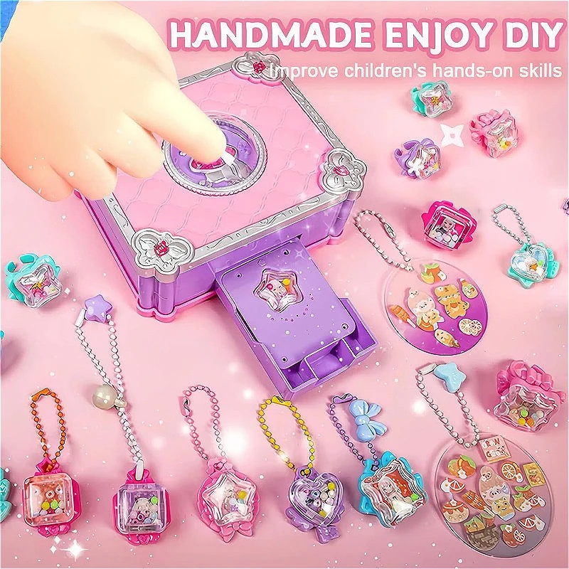3D Sticker Maker Kit DIY Jewel - Jewelry Making Kits For Girls 评论和价格