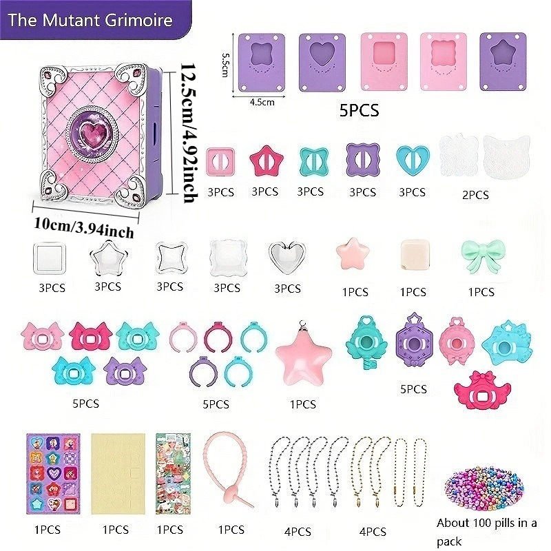3D Sticker Maker Kit DIY Jewel - Jewelry Making Kits For Girls 评论和价格