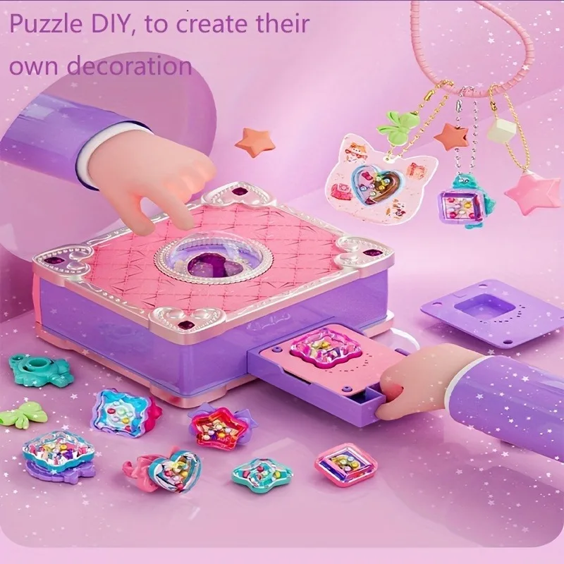 3D Sticker Maker Kit DIY Jewel - Jewelry Making Kits For Girls 评论和价格