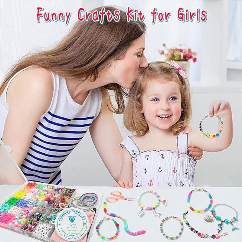 3400pcs Beads Charms Jewelry M - Jewelry Making Kits For Girls 评论和价格