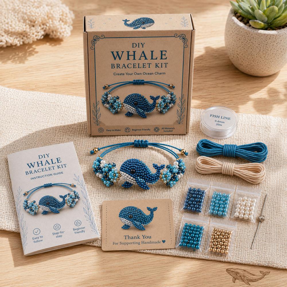 Animal DIY Beaded Bracelet Mak - Jewelry Making Kits For Girls 评论和价格