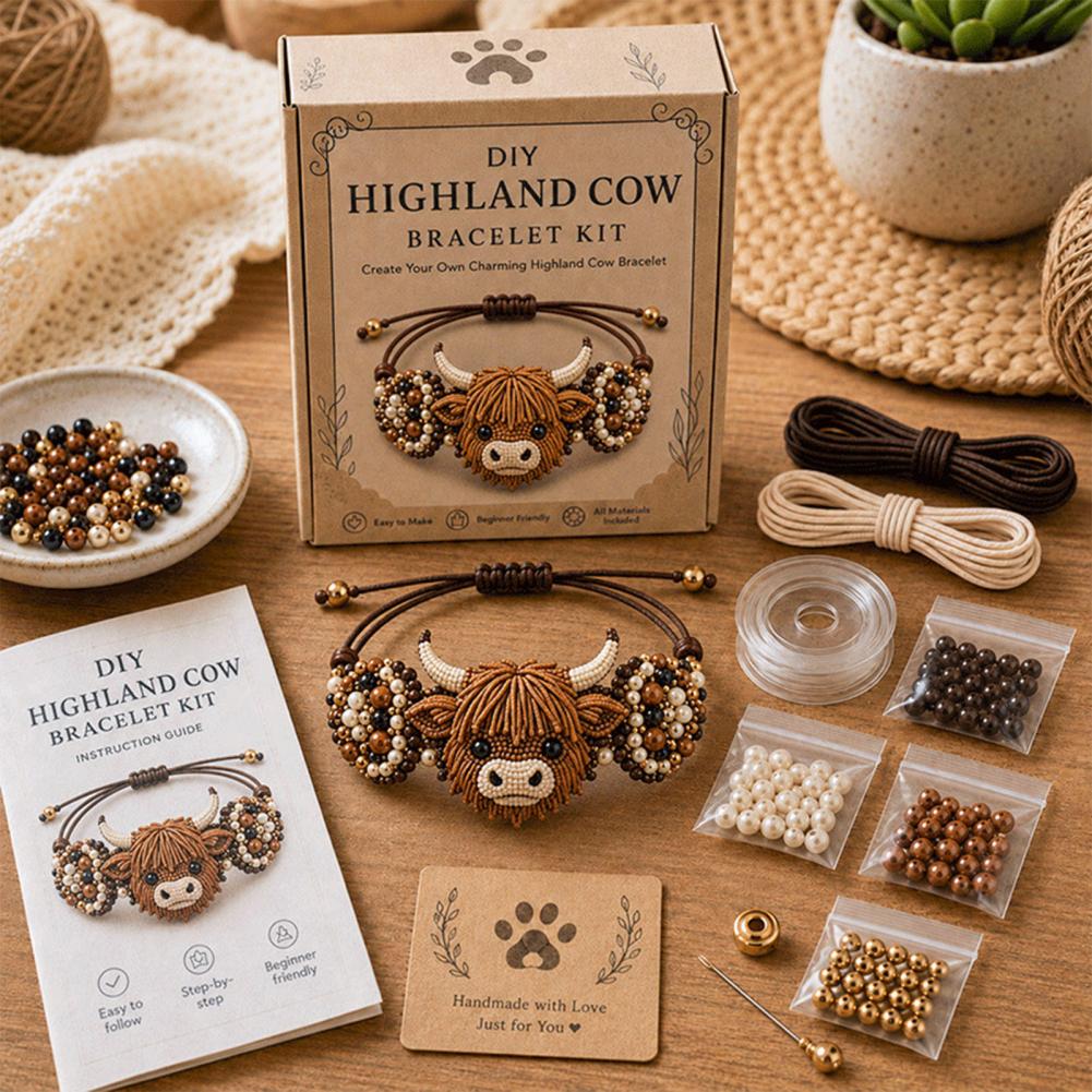 Animal DIY Beaded Bracelet Mak - Jewelry Making Kits For Girls 评论和价格