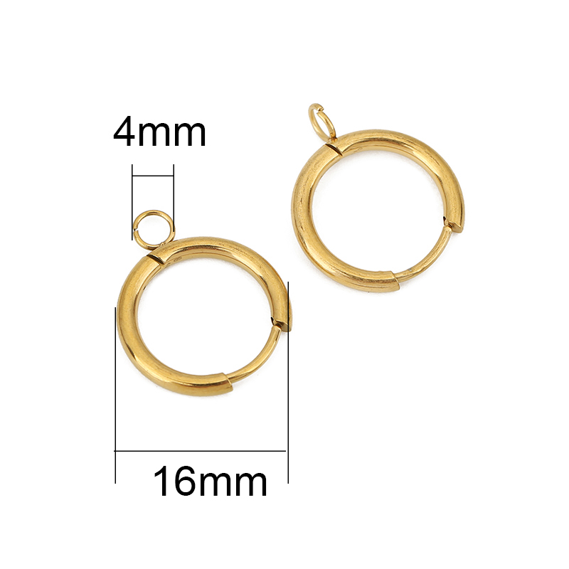 10pcs PVD Never Fade Earrings  - Jewelry Making Findings 评论和价格