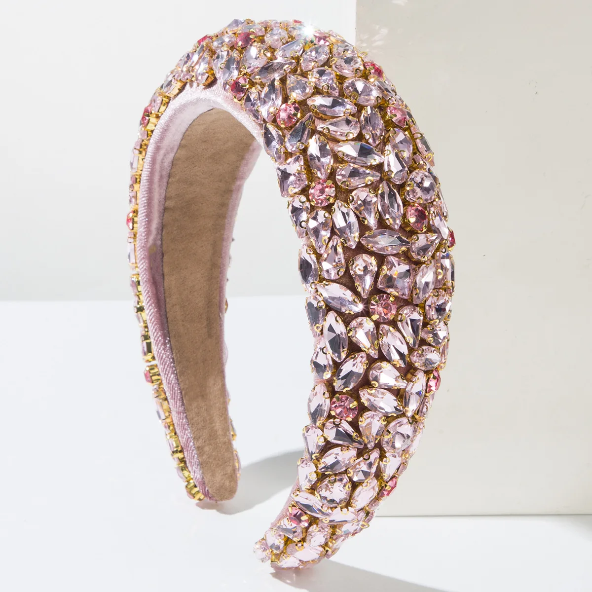 Luxury Crystal Beaded Headband - Jewelry Making Adults 评论和价格