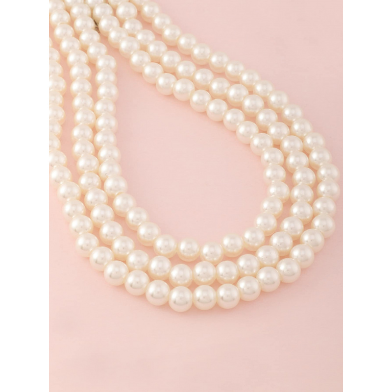 3pcs/Set Girls White Pearl Bea - Jewelry Making Kits For Girls 评论和价格