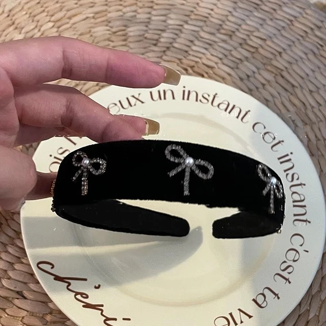 Retro Pearl Zircon Headband Rh - Jewelry Making Adults 评论和价格