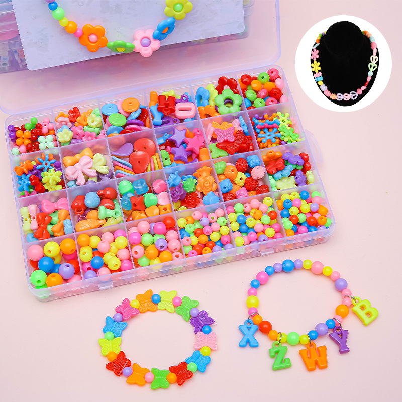 Children's Handmade Beaded Gir - Jewelry Making Kits For Girls 评论和价格