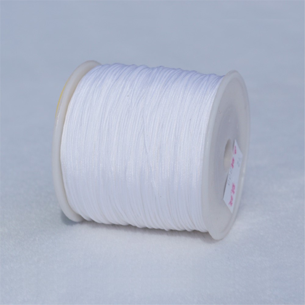 0.8/1.5mm Nylon Satin Cord Chi - Jewelry Making Knots 评论和价格