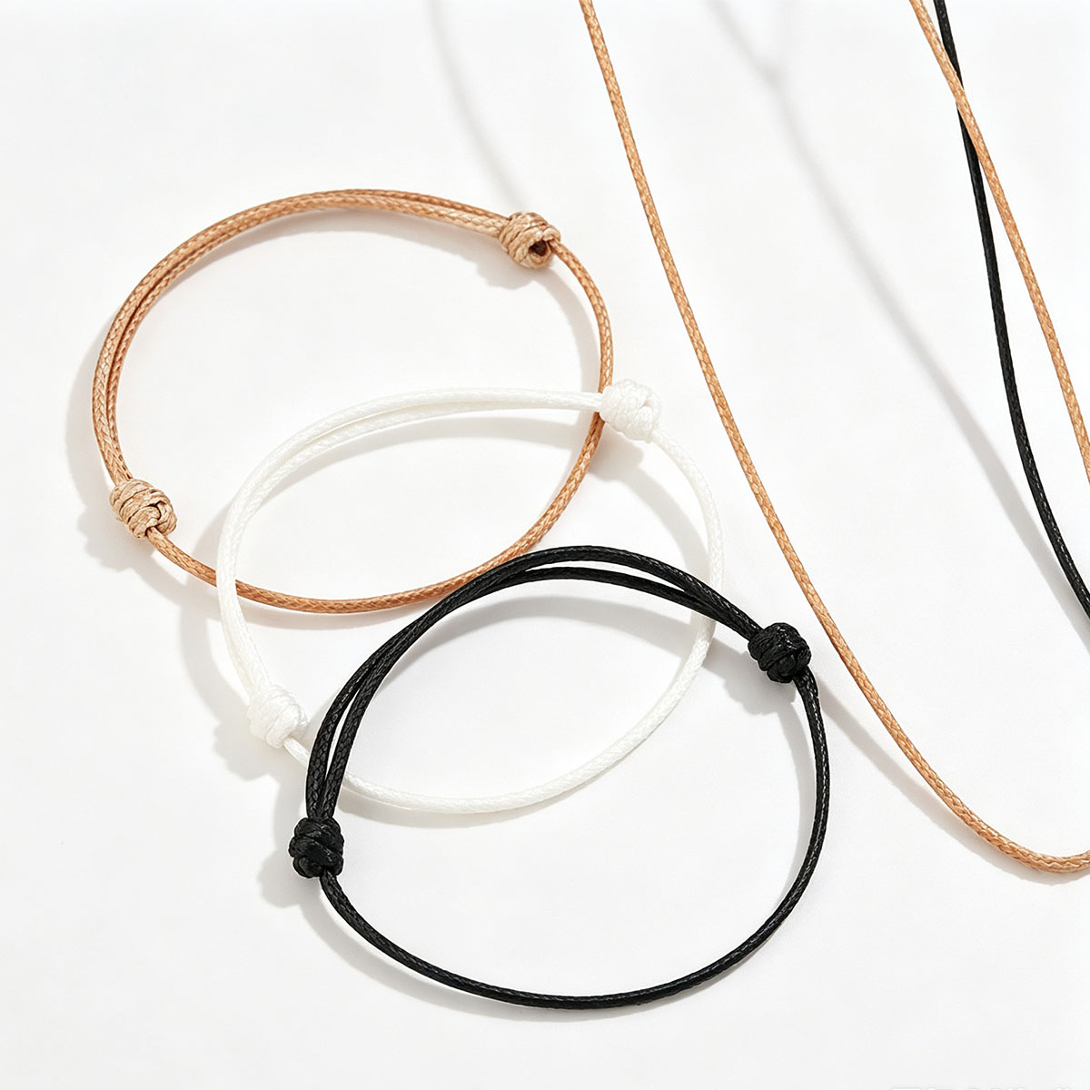 10pcs 70/25cm Adjustable Neckl - Jewelry Making Knots 评论和价格
