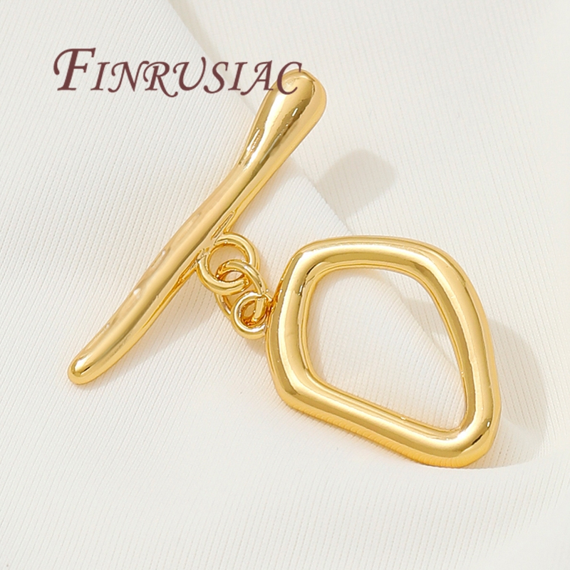 18K Gold Plated Toggle Clasps, - Toggle Clasp Gold 评论和价格