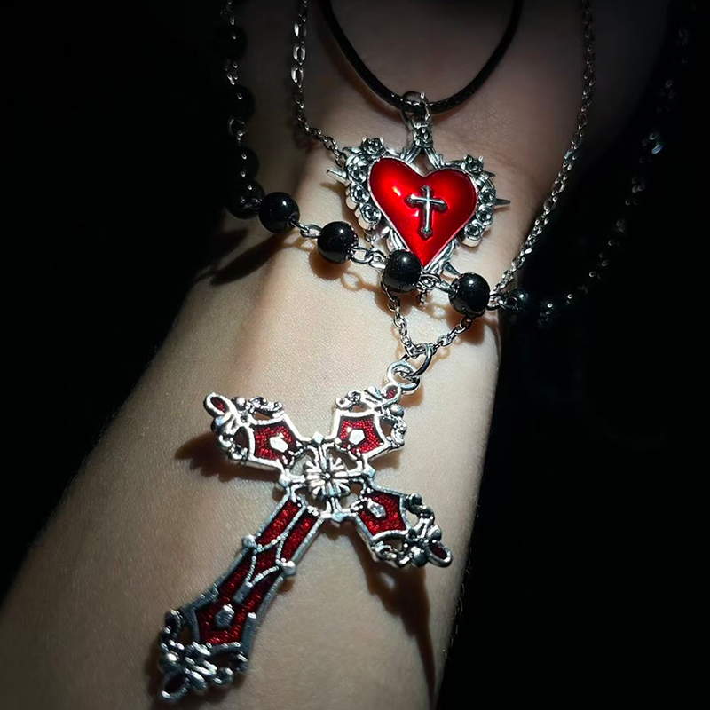 Y2K Punk Gothic Multi Layer Ne - Jewelry Making Kits For Girls 评论和价格