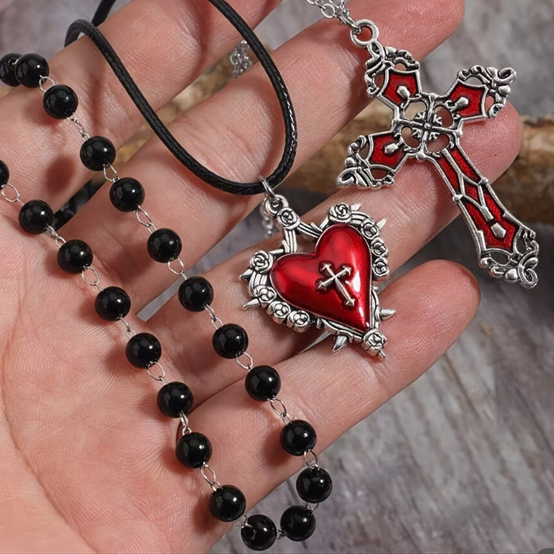 Y2K Punk Gothic Multi Layer Ne - Jewelry Making Kits For Girls 评论和价格