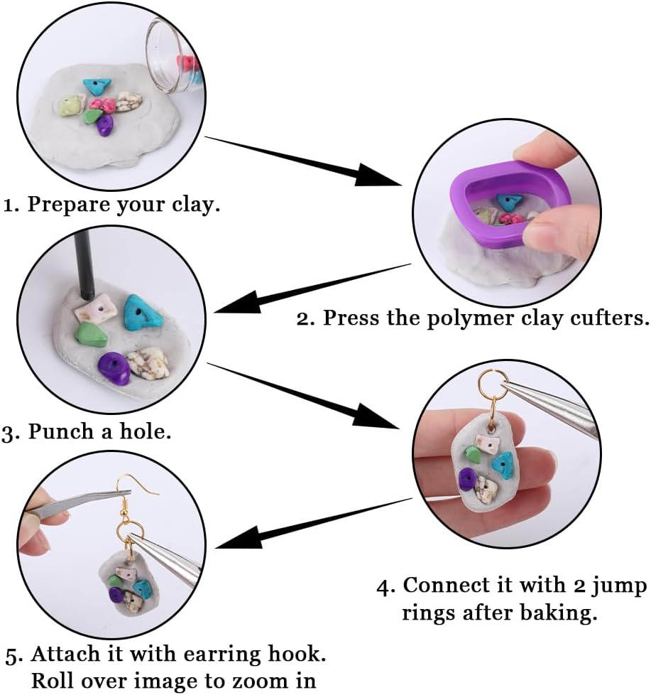 Polymer Clay Earring Making Ki - Jewelry Making Kits For Girls 评论和价格