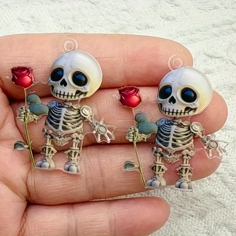 Gothic Cartoon Acrylic Charms  - Jewelry Making Event 评论和价格