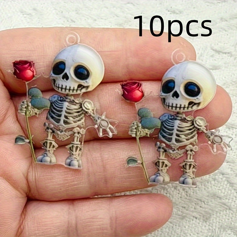 Gothic Cartoon Acrylic Charms  - Jewelry Making Event 评论和价格