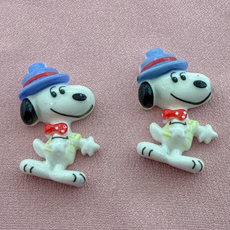 10pcs resin cute little dog pe - Jewelry Making Accessories 评论和价格
