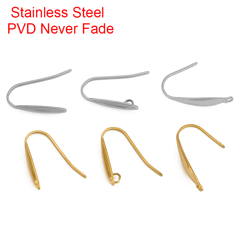 10pcs Never Fade Stainless Ste - Jewelry Making Findings 评论和价格