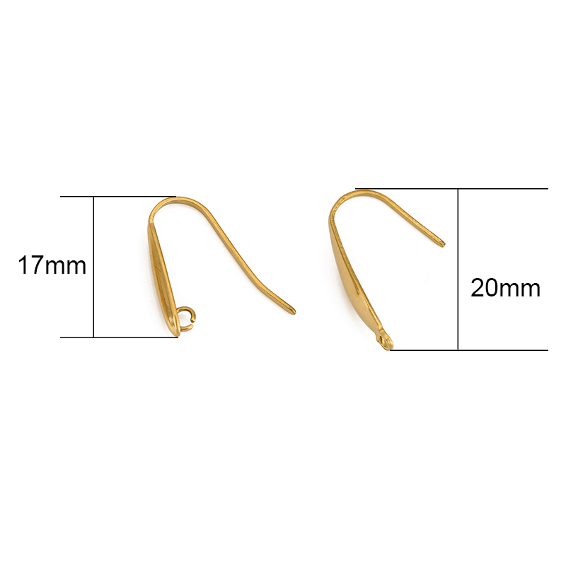 10pcs Never Fade Stainless Ste - Jewelry Making Findings 评论和价格