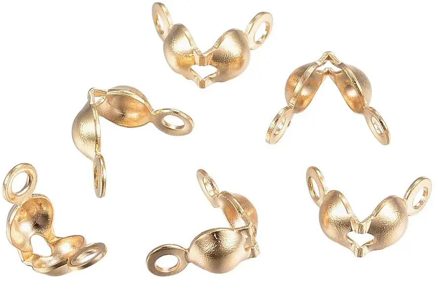 10~50 Pcs Stainless Steel Bead - Jewelry Making Knots 评论和价格