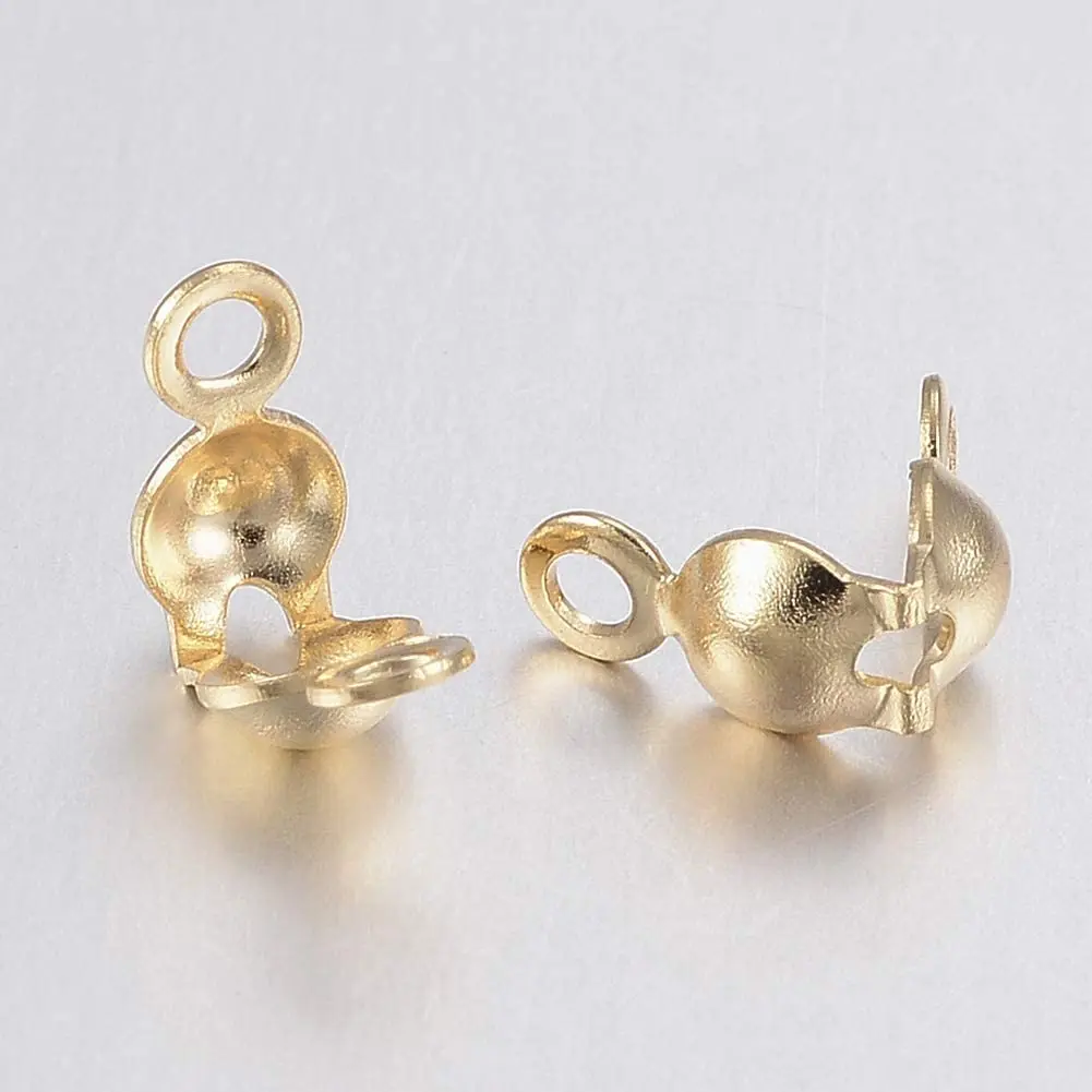 10~50 Pcs Stainless Steel Bead - Jewelry Making Knots 评论和价格
