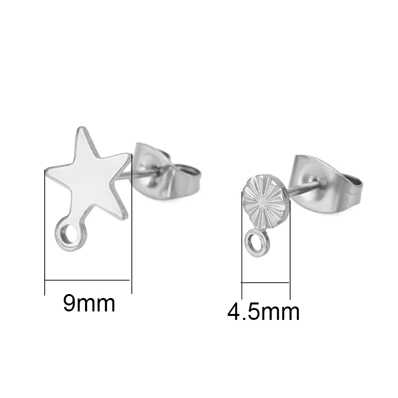 20pcs Hypoallergenic Stainless - Jewelry Making Findings 评论和价格