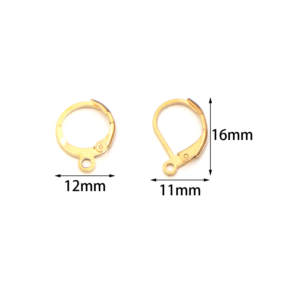 20pcs/lot Stainless Steel Ear  - Jewelry Making Findings 评论和价格