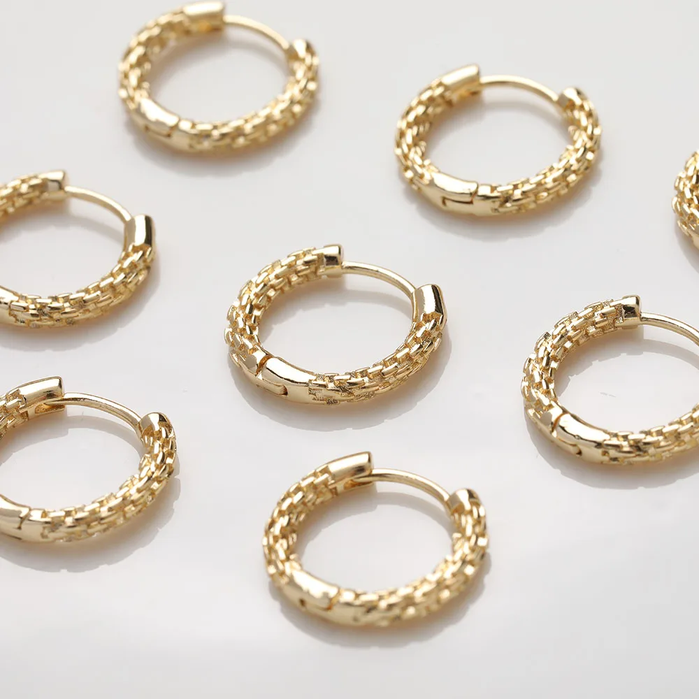 4PCS Dainty Ear Hook Earrings  - Jewelry Making Knots 评论和价格