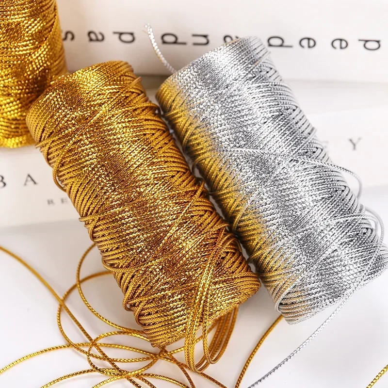 100M Rope Gold Silver Cord Gif - Jewelry Making Event 评论和价格