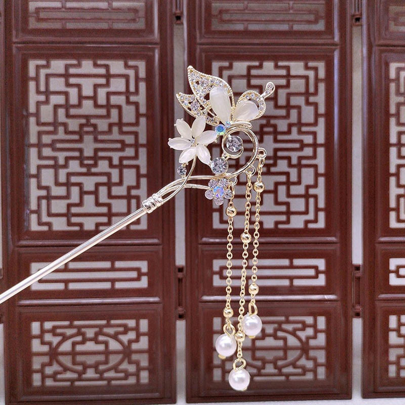 Female Hair Stick Hairpin Cat  - Jewelry Making Adults 评论和价格