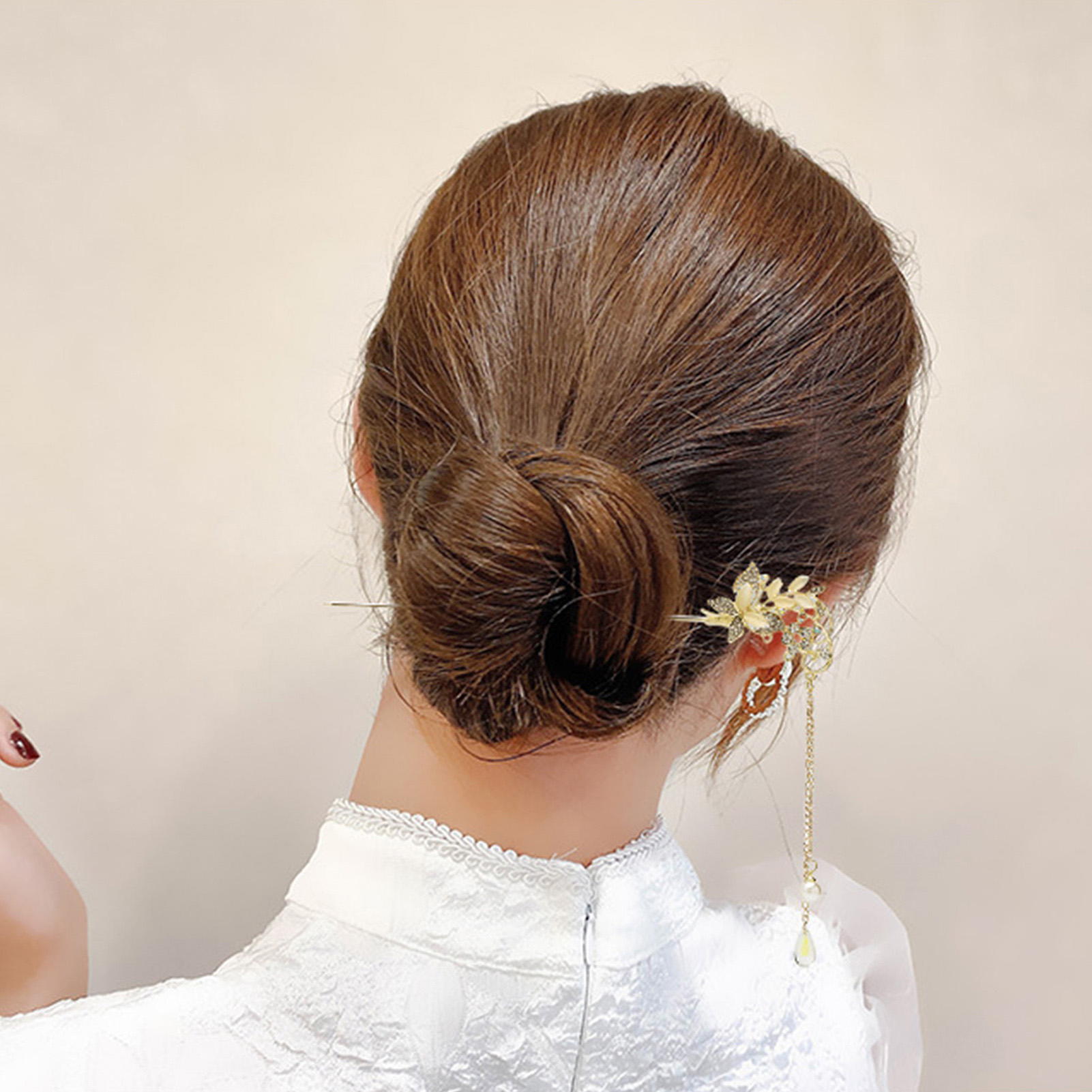 Female Hair Stick Hairpin Cat  - Jewelry Making Adults 评论和价格