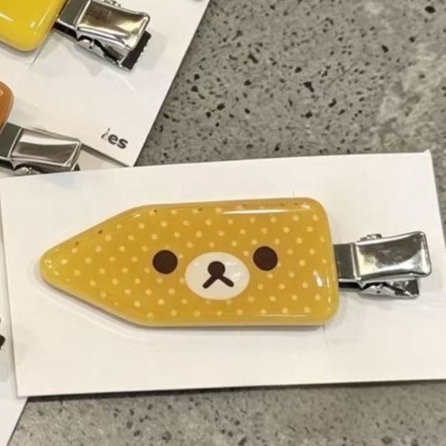 INS Bear Hair Clips Kiiroitori - Jewelry Making Adults 评论和价格