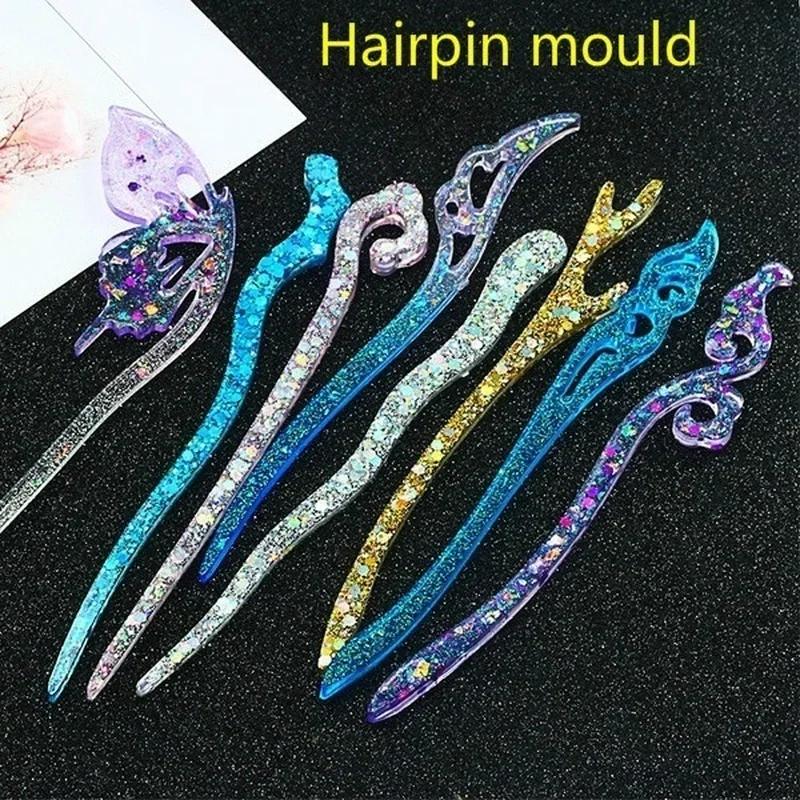 New Transparent Hairpin Silico - Jewelry Making Adults 评论和价格