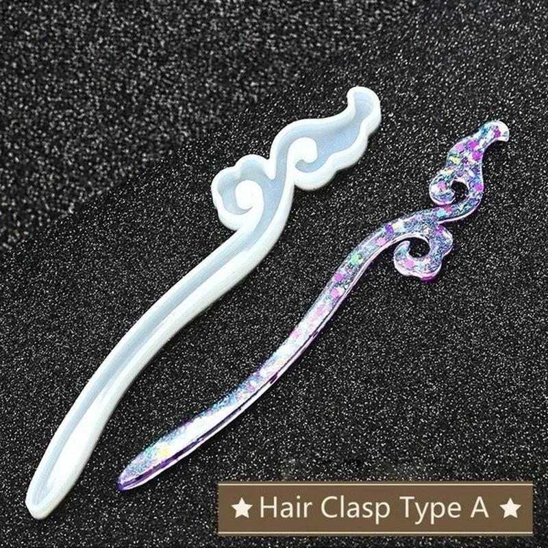 New Transparent Hairpin Silico - Jewelry Making Adults 评论和价格