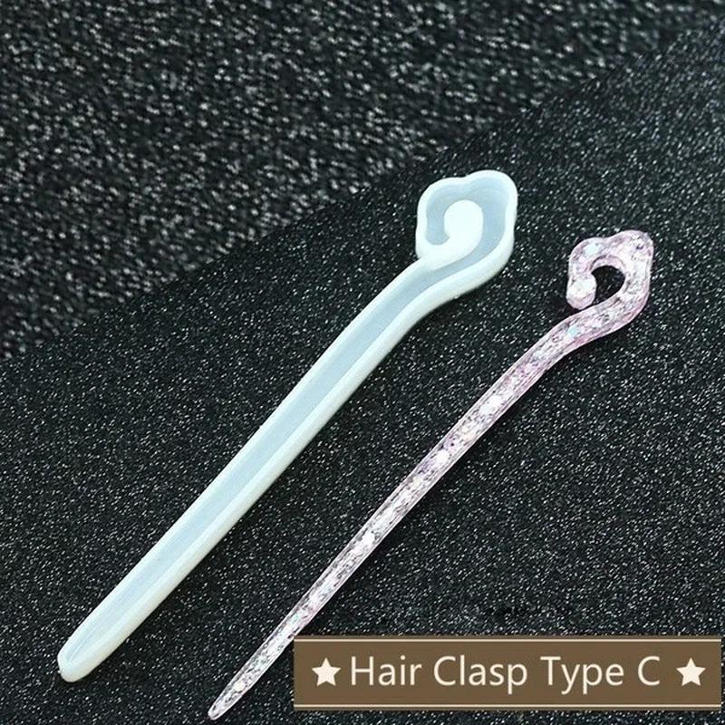 New Transparent Hairpin Silico - Jewelry Making Adults 评论和价格