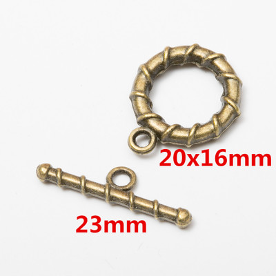 10set Alloy Metal OT Toggle Cl - Toggle Clasp Gold 评论和价格