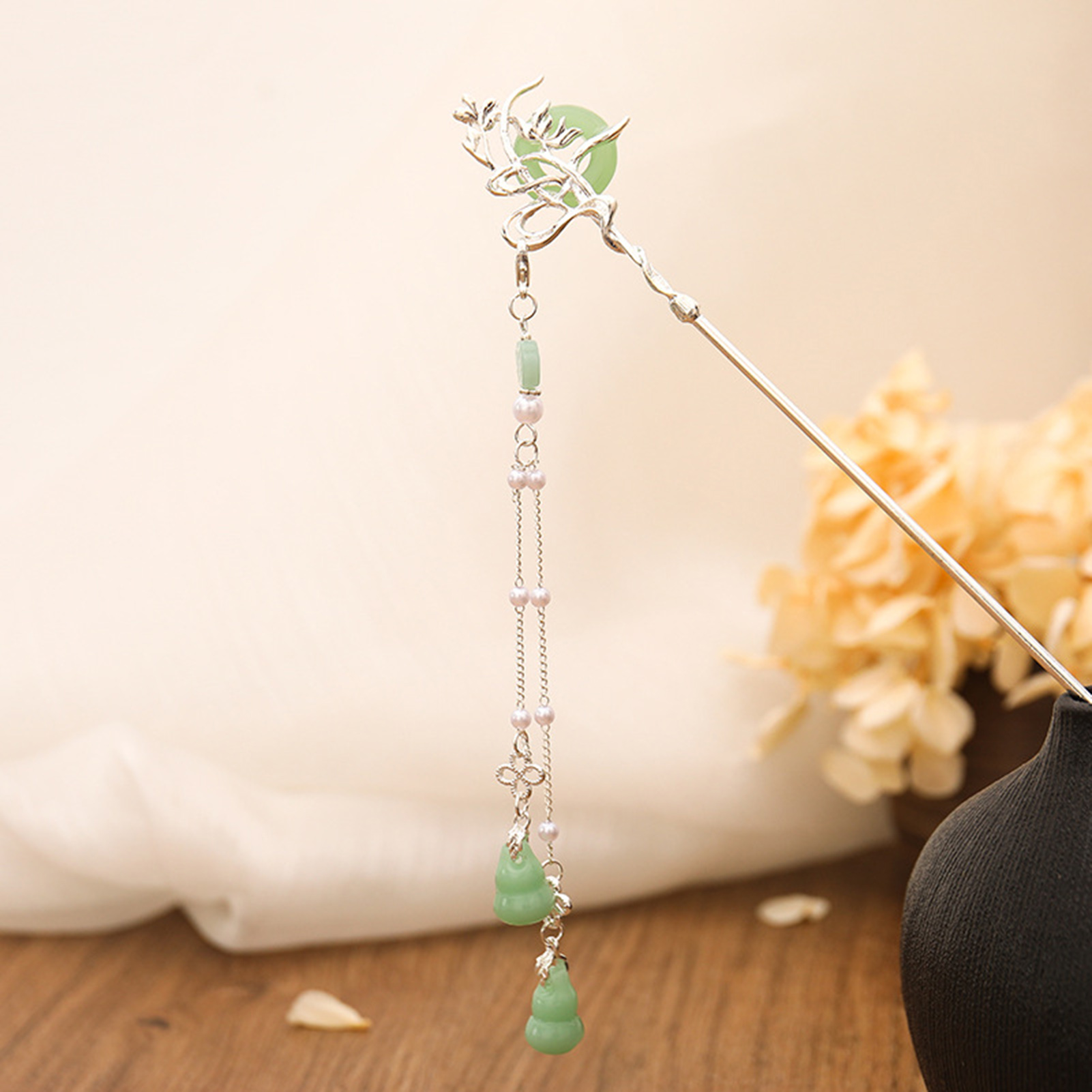 Chinese Style Glass Hairpin Fo - Jewelry Making Adults 评论和价格