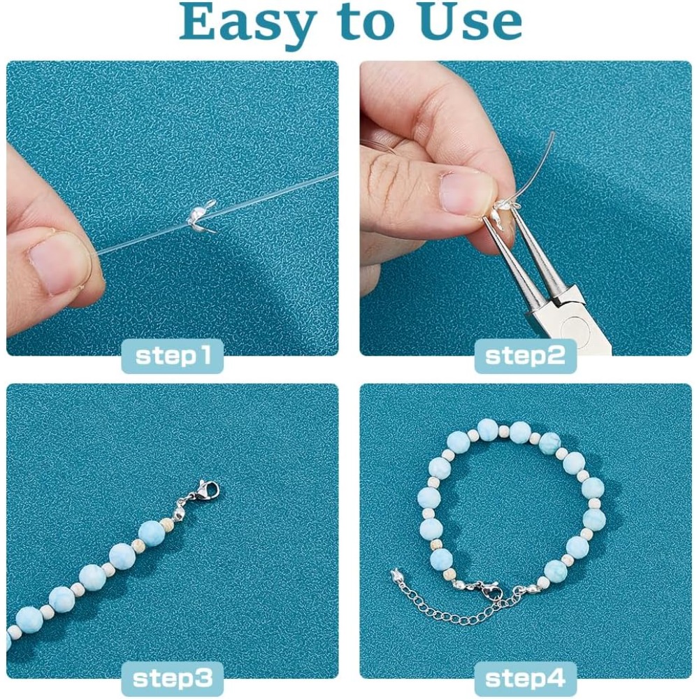 300pcs 3.5mm 304 Stainless Ste - Jewelry Making Knots 评论和价格