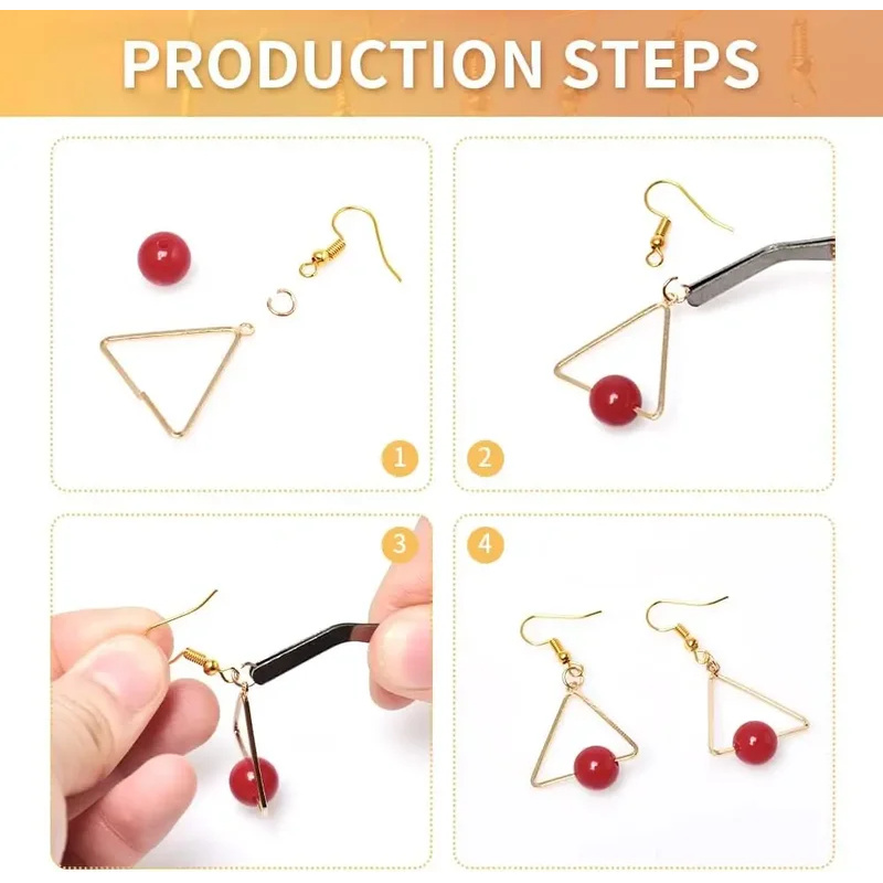 100/500pcs DIY Earring Finding - Jewelry Making Findings 评论和价格