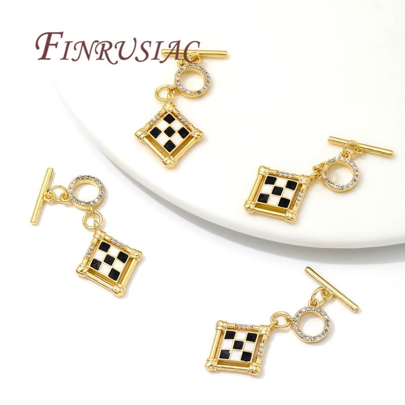 18K Gold Plated Toggle Clasps  - Toggle Clasp Gold 评论和价格