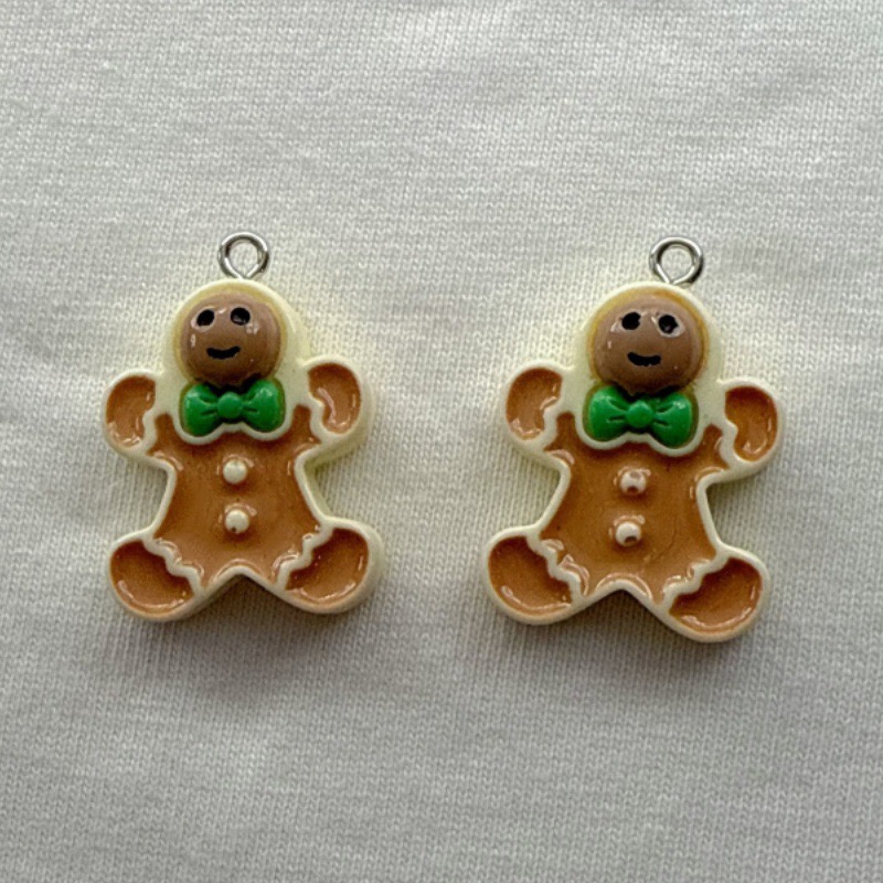 10pcs Christmas Cartoon Series - Jewelry Making Accessories 评论和价格